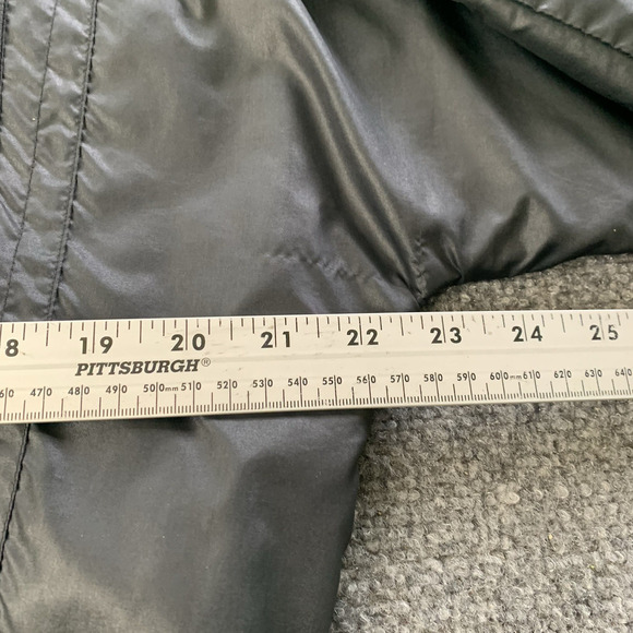 VTG 80s CBS Sports Daytona Upstream Racing Division Black Bomber Jacket Medium - Picture 10 of 15